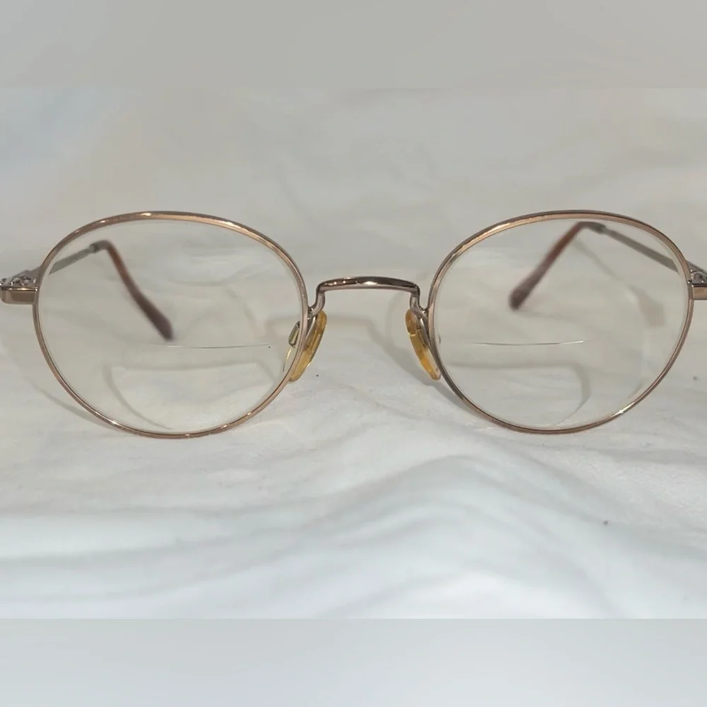 Giorgio Armani Vintage rose gold Glasses